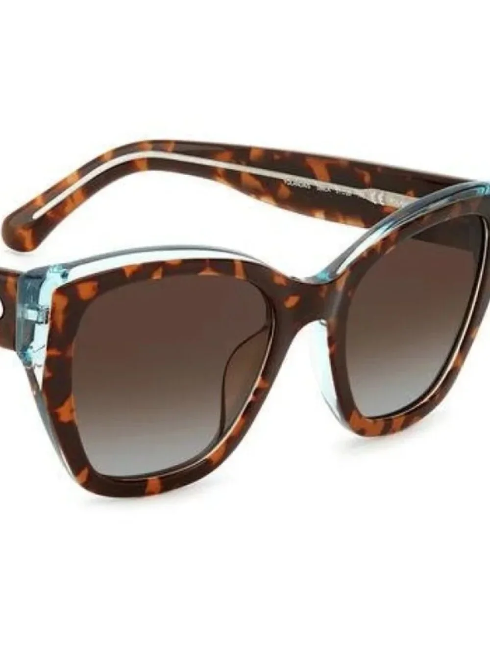 NEW KATE SPADE YOLANDA/S 0086LA HAVANA BROWN POLARIZED AUTHENTIC SUNGLASSES - Picture 3 of 6